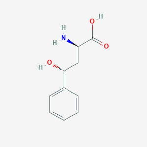 molecular formula C10H13NO3 B13338456 (2R,4R)-2-Amino-4-hydroxy-4-phenylbutanoic acid 