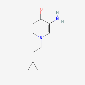 3-Amino-1-(2-cyclopropylethyl)-1,4-dihydropyridin-4-one