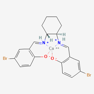 (R,R)-N,N'-Bis(5-bromosalicylidene)-1,2-cyclohexanediaminoCalcium(II)