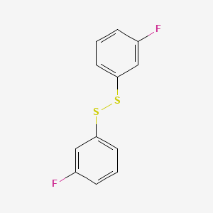 molecular formula C12H8F2S2 B1333869 Bis(3-fluorophenyl)disulfide CAS No. 63930-17-6