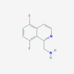 (5,8-Difluoroisoquinolin-1-yl)methanamine