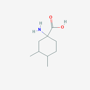 1-Amino-3,4-dimethylcyclohexane-1-carboxylic acid