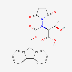 N-(((9H-Fluoren-9-yl)methoxy)carbonyl)-N-(2,5-dioxopyrrolidin-1-yl)-L-threonine