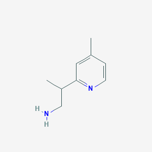 2-(4-Methylpyridin-2-yl)propan-1-amine