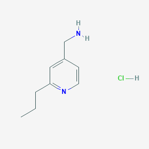 (2-Propylpyridin-4-yl)methanamine hydrochloride