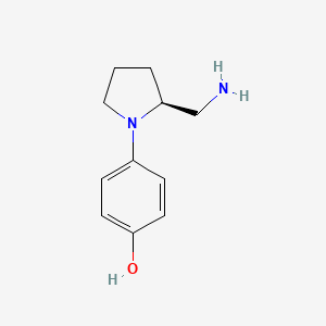 (S)-4-(2-(Aminomethyl)pyrrolidin-1-yl)phenol