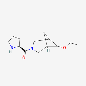 3-(L-Prolyl)-6-ethoxy-3-azabicyclo[3.1.1]heptane