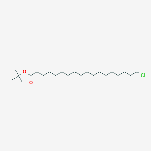 molecular formula C22H43ClO2 B13339062 tert-Butyl 18-chlorooctadecanoate 