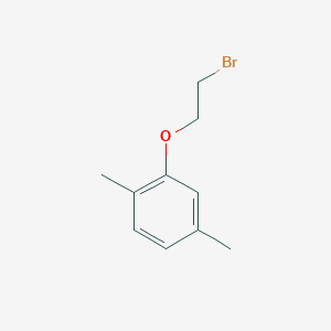 molecular formula C10H13BrO B1333911 2-(2-Bromoethoxy)-1,4-dimethylbenzene CAS No. 37136-96-2