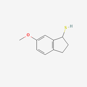 6-methoxy-2,3-dihydro-1H-indene-1-thiol