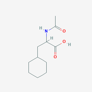 3-Cyclohexyl-2-acetamidopropanoic acid