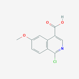 1-Chloro-6-methoxyisoquinoline-4-carboxylic acid