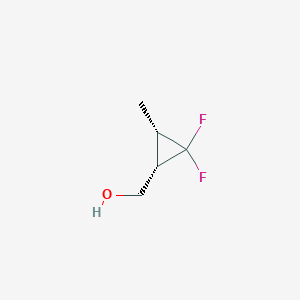 ((1S,3S)-2,2-Difluoro-3-methylcyclopropyl)methanol