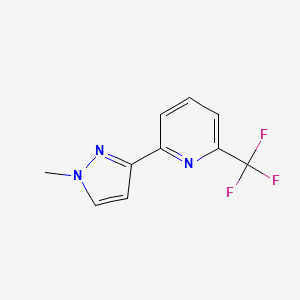 2-(1-Methyl-1H-pyrazol-3-yl)-6-(trifluoromethyl)pyridine