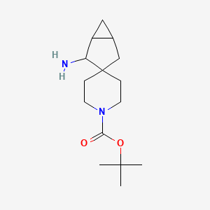 tert-Butyl 2-aminospiro[bicyclo[3.1.0]hexane-3,4'-piperidine]-1'-carboxylate