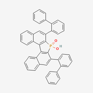 6,8-Di([1,1'-biphenyl]-2-yl)-7-hydroxy-7H-benzo[e]naphtho[2,1-b]phosphindole 7-oxide