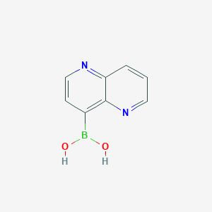 (1,5-Naphthyridin-4-yl)boronic acid