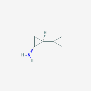 (1R,2S)-2-Cyclopropylcyclopropan-1-amine