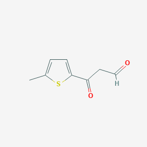 3-(5-Methylthiophen-2-yl)-3-oxopropanal