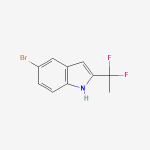 5-Bromo-2-(1,1-difluoroethyl)-1H-indole