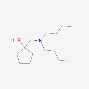 1-((Dibutylamino)methyl)cyclopentan-1-ol