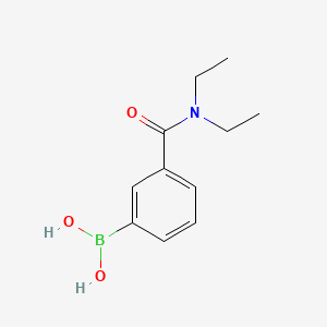 molecular formula C11H16BNO3 B1333974 3-(N,N-二乙氨基羰基)苯硼酸 CAS No. 237413-05-7
