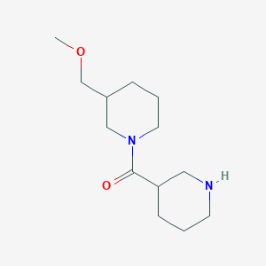 (3-(Methoxymethyl)piperidin-1-yl)(piperidin-3-yl)methanone