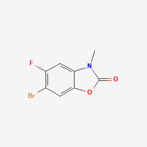 6-bromo-5-fluoro-3-methylbenzo[d]oxazol-2(3H)-one