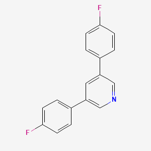 3,5-Bis(4-fluorophenyl)pyridine