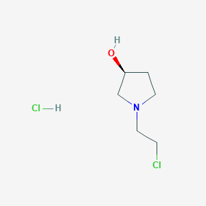 (S)-1-(2-Chloroethyl)-3-pyrrolidinol Hydrochloride