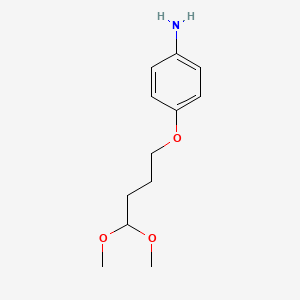 4-(4-Aminophenoxy)butanal dimethyl acetal