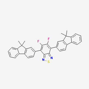 4,7-Bis(9,9-dimethyl-9H-fluoren-2-yl)-5,6-difluorobenzo[c][1,2,5]thiadiazole