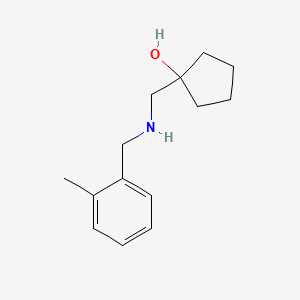 1-(((2-Methylbenzyl)amino)methyl)cyclopentan-1-ol