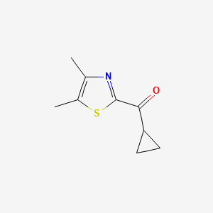 Cyclopropyl-(4,5-dimethyl-thiazol-2-YL)-methanone