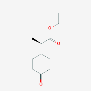 Ethyl (R)-2-(4-oxocyclohexyl)propanoate