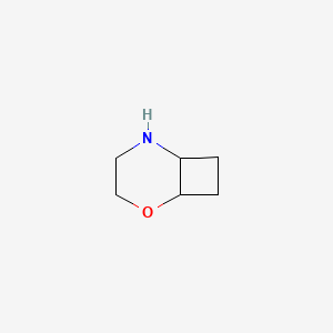 molecular formula C6H11NO B13340318 2-Oxa-5-azabicyclo[4.2.0]octane 