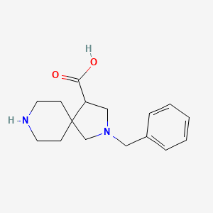 2-Benzyl-2,8-diazaspiro[4.5]decane-4-carboxylic acid