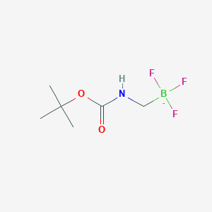 (((tert-Butoxycarbonyl)amino)methyl)trifluoroborate