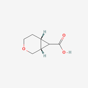 (1R,6S)-3-oxabicyclo[4.1.0]heptane-7-carboxylic acid