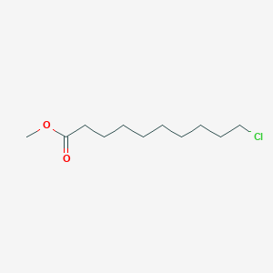 molecular formula C11H21ClO2 B13340561 10-Chlorodecanoic acid, methyl ester 