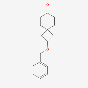 2-(Benzyloxy)spiro[3.5]nonan-7-one