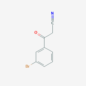 molecular formula C9H6BrNO B1334057 3-Bromobenzoylacetonitrile CAS No. 70591-86-5