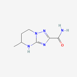 5-Methyl-4H,5H,6H,7H-[1,2,4]triazolo[1,5-a]pyrimidine-2-carboxamide