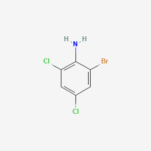 molecular formula C6H4BrCl2N B1334061 2-溴-4,6-二氯苯胺 CAS No. 697-86-9