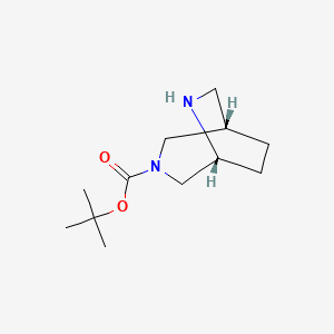 tert-Butyl (1S,5R)-3,6-diazabicyclo[3.2.2]nonane-3-carboxylate