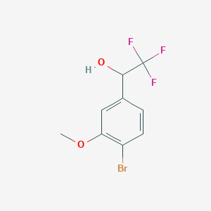 4-Bromo-3-methoxy-alpha-(trifluoromethyl)benzyl Alcohol