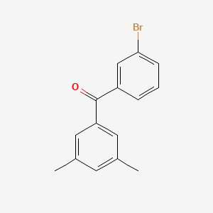 3-Bromo-3',5'-dimethylbenzophenone