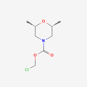 (2R,6S)-Chloromethyl 2,6-dimethylmorpholine-4-carboxylate