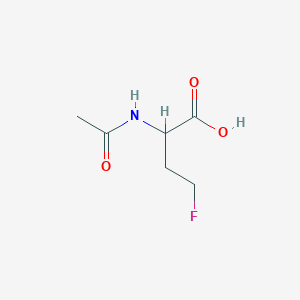 2-Acetamido-4-fluorobutanoic acid