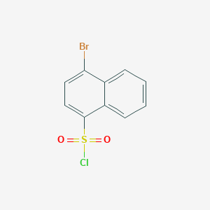 molecular formula C10H6BrClO2S B1334078 4-溴萘-1-磺酰氯 CAS No. 63279-36-7